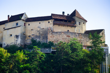 Fototapeta na wymiar Medieval Rasnov Fortress, Romania