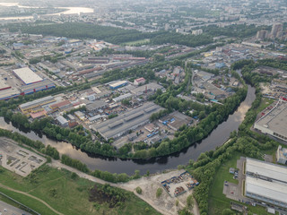 Aerial view of St. Petersburg