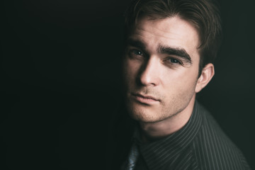 guy with expressive look