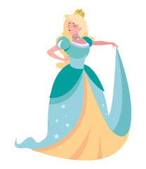 beautiful princess of tales character