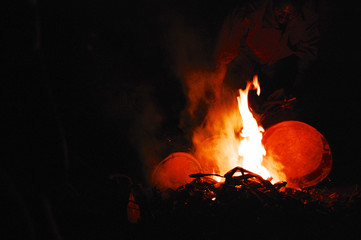 Fire Drums in Uganda