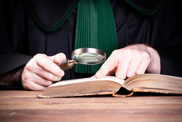 Law and justice conept