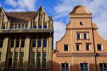 Häuser in der Altstadt von Stralsund