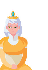 beautiful queen avatar character