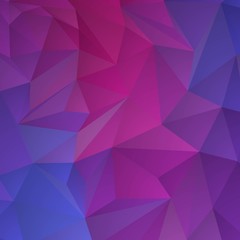 Obraz premium dark blue triangular background. polygonal style. abstract vector illustration. eps 10