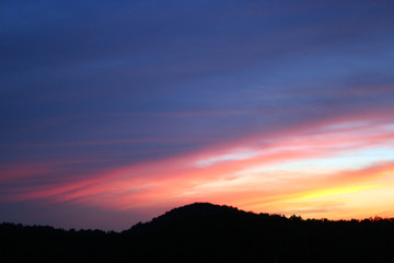Obraz premium sunset