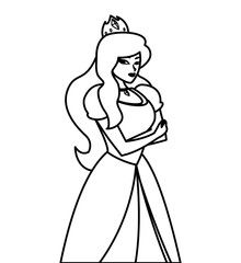 beautiful princess of tales character