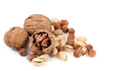 mini mixed nut close up