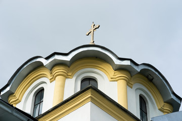 Fototapeta na wymiar Orthodox christian church monastery