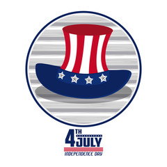 USA independence day card