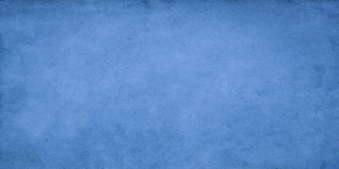 Blue wide grunge effect texture.