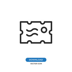 Stamp vector icon