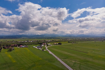 valley in the Tatra Mountains, Poland