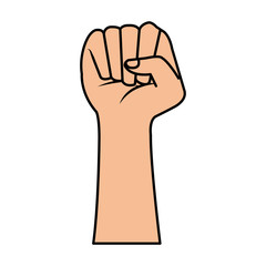 hand human fist icon