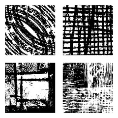 Grunge Background Set