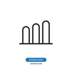 Profits vector icon