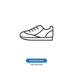 Shoe vector icon