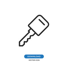 Key vector icon