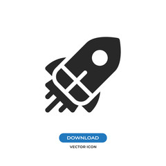 Rocket vector icon