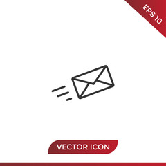 Send message vector icon