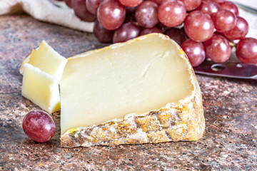 Ossau-Iraty or Esquirrou sheep cheese produced in south-western France, Northern Basque Country