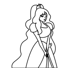 beautiful princess of tales character