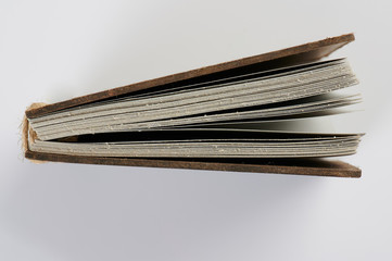 Bottom of ancient book