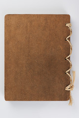 Brown book cover