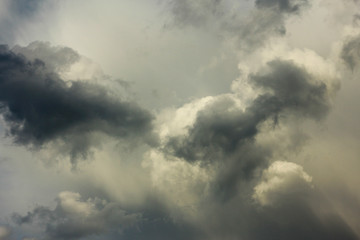 Fototapeta na wymiar Storm clouds backgrounds