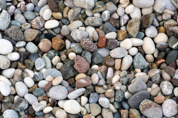 Background of pebbles, v9