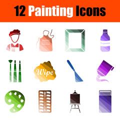 Painting Icon Set