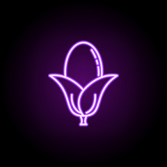 eggplant dusk icon. Elements of Vegetables in multi color style icons. Simple icon for websites, web design, mobile app, info graphics on white background