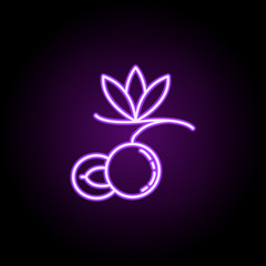 peach dusk icon. Elements of Vegetables in multi color style icons. Simple icon for websites, web design, mobile app, info graphics on white background