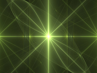 Illustration - Abstract Fractal Background Image, Graphic Resource, Symmetrical Lines and Patterns, Glowing Neon Colors. Artistic Background, Colorful Repeating Patterns, Modern Digital Art