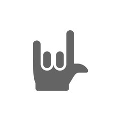Music festival, hand, sign, rock icon. Element of music festival icon. Premium quality graphic design icon. Signs and symbols collection icon