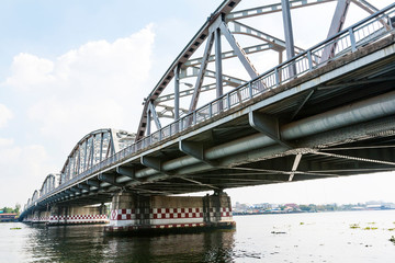 The Memorial Bridge,Saphan Phut, Phra Phuttayotfa Bridge or Phut Bridge. is a bascule bridge over the Chao Phraya River in Bangkok, Thailand, Asia