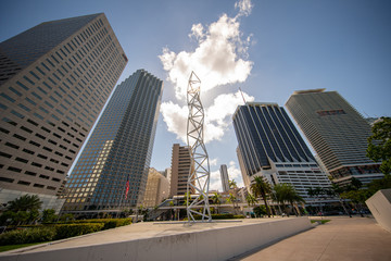 Stock photo Downtown Miami FL
