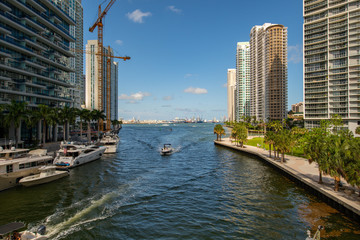 Image of the historic Miami River