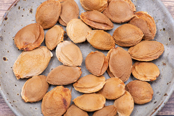 Dried Apricot Kernels (the seed of an apricot, often called a 
