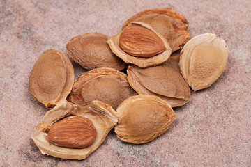 Dried Apricot Kernels (the seed of an apricot, often called a 