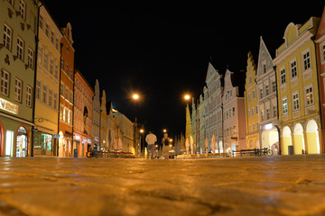 Nachtaufnahme Landshut-Altstadt