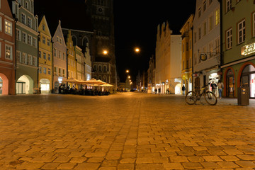 Nachtaufnahme Landshut-Altstadt