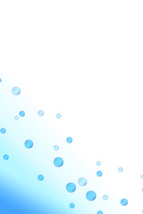 Illustration of splash or carbonate. 水しぶきまたは炭酸のイラスト