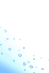 Illustration of splash or carbonate. 水しぶきまたは炭酸のイラスト