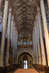 Innenansicht Martinskirche (Landshut)