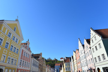 Denkmalgeschützte Architektur in Landshut