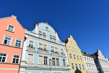 Denkmalgeschützte Architektur in Landshut