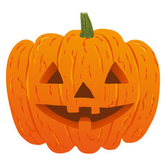 ハロウィンのカボチャ