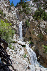 waterfall in the rocks