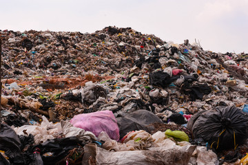 Mountain garbage in developing countries South East Asia 	